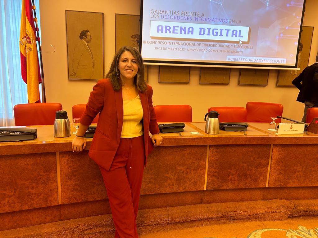 Laura Teruel en la Sala Constitucional
